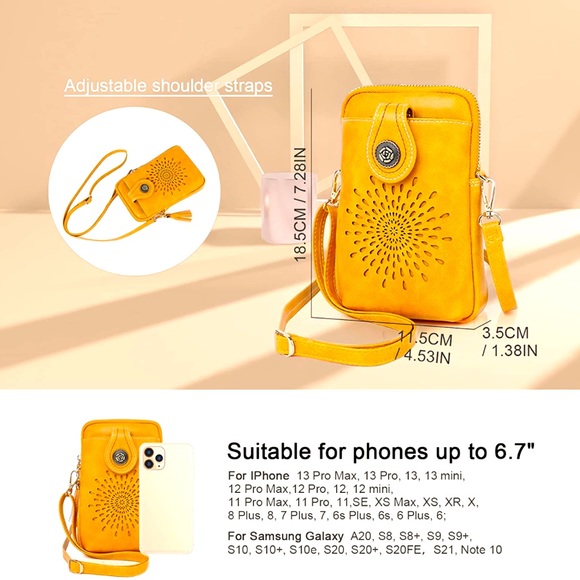 Small crossbody bag for women - Picture 3 of 3